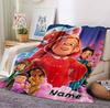 Custom Name Friendship Adventure Flannel Blanket Throw Blanket Soft Warm Sofa Bed Home Decor Unique Gift