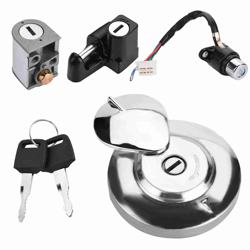 Motorcycle Ignition Switch Fuel Gas Cap Seat Lock Keys for Honda CMX250 Rebel 19852014 CA125