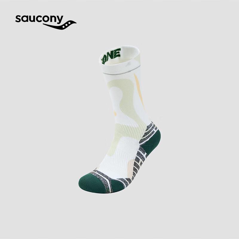 Saucony Unisex Racing Running Mid-Calf Socks L