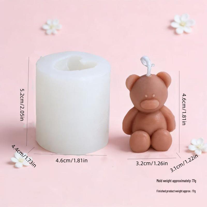 Food-Grade Silicone Mold for DIY Aromatherapy Candles & Cake Baking