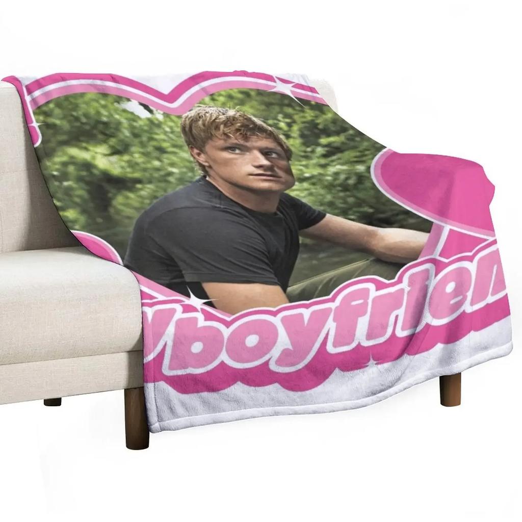 Peetaaa Boyfriend Throw Blanket Blankets For Sofas Personalized Gift Bed Plaid Winter Beds Custom Cute Blankets