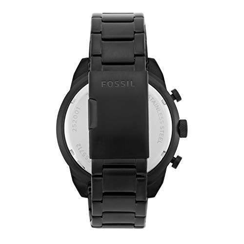 Fossil Bronson FS5712 Men's Watch, Officially Imported, Black