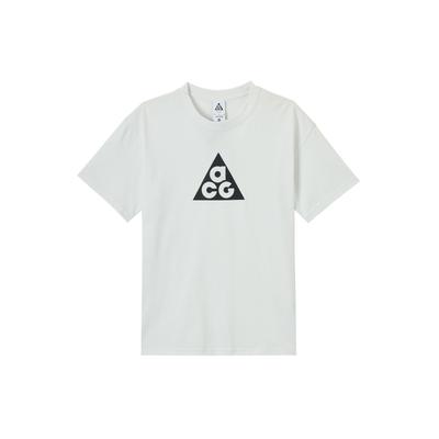 ACG Letter Print Crew Neck T-Shirt Men Tops Summit-White FQ3741-121