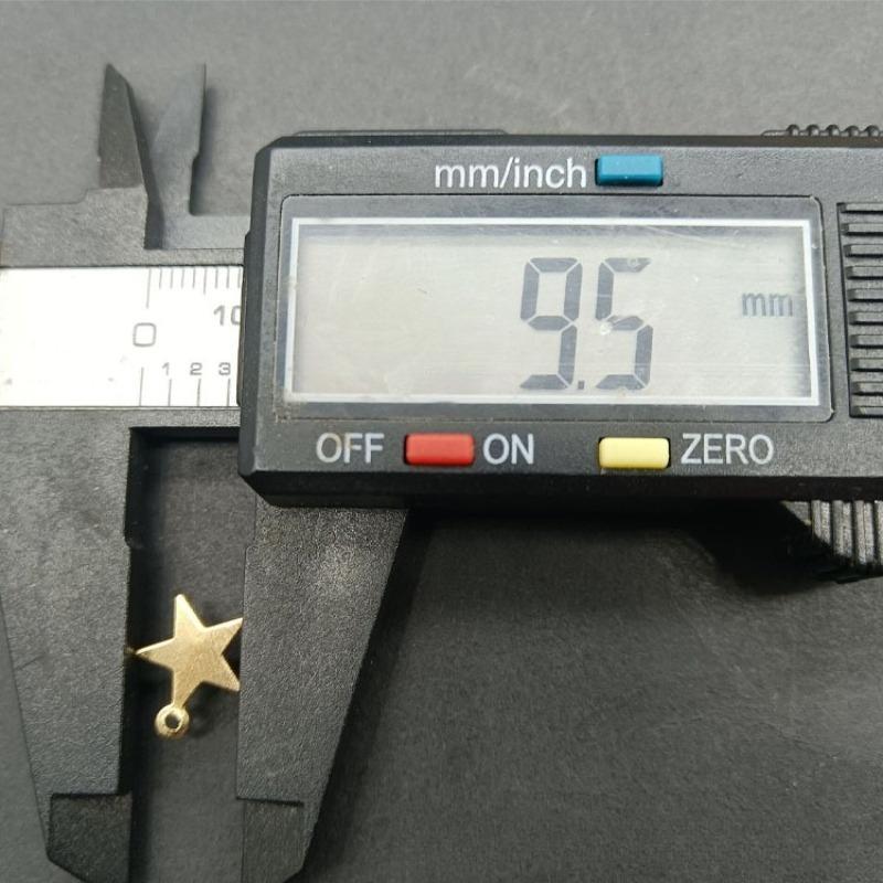 300pcs Charms Star Handmade Craft Pendant Making Fit Vintage Tibetan Silver Color DIY for Bracelet Necklace.