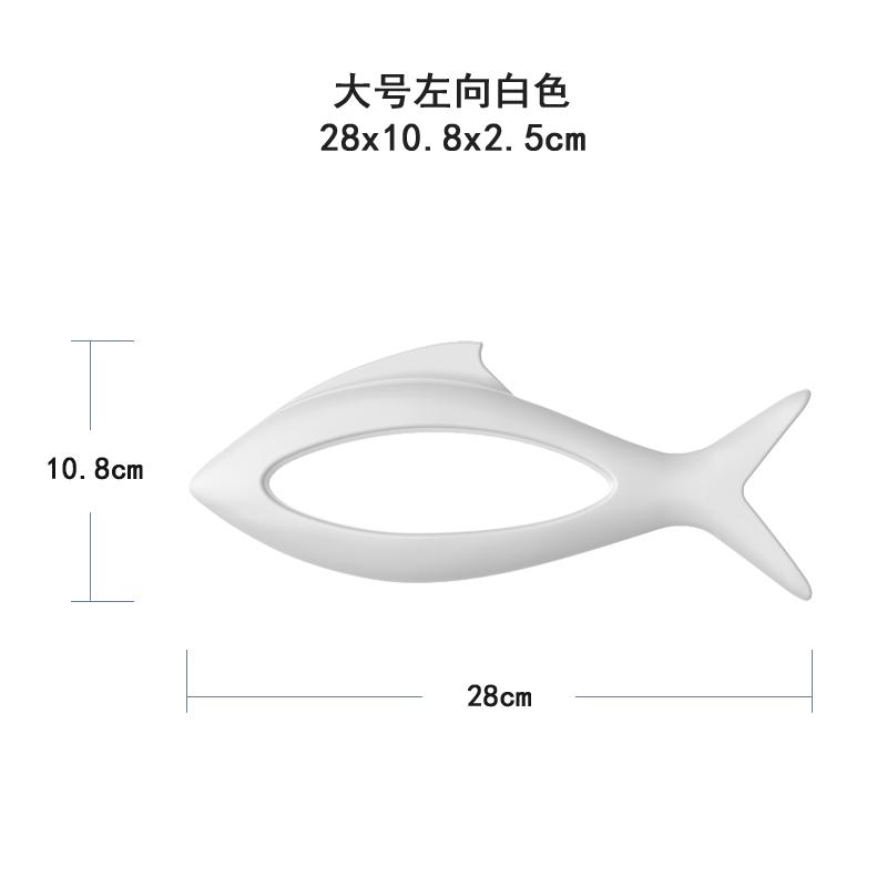 Wall Decor Creative Plastic Electroplating 3D Fish Home Decoration Living Room Sofa Background Wall Decoration Hanging Decor