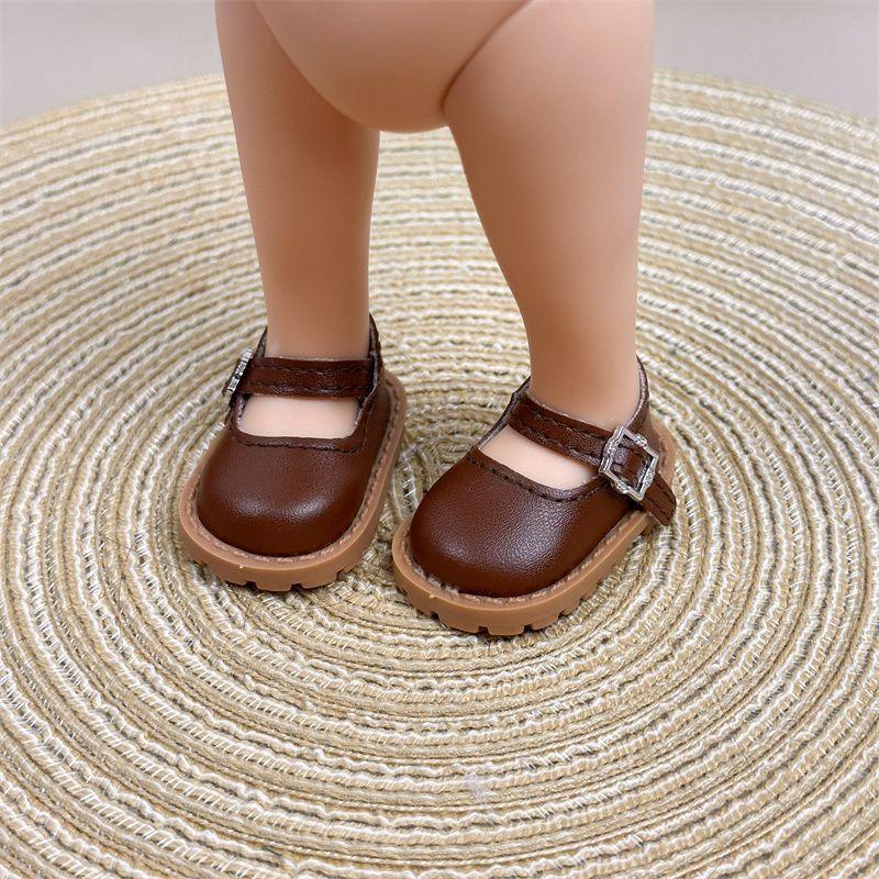 Doll'S Shoes Suitable For 24Cm Potato Doll Mia Pu Leather Shoes Diy Toy Accessories