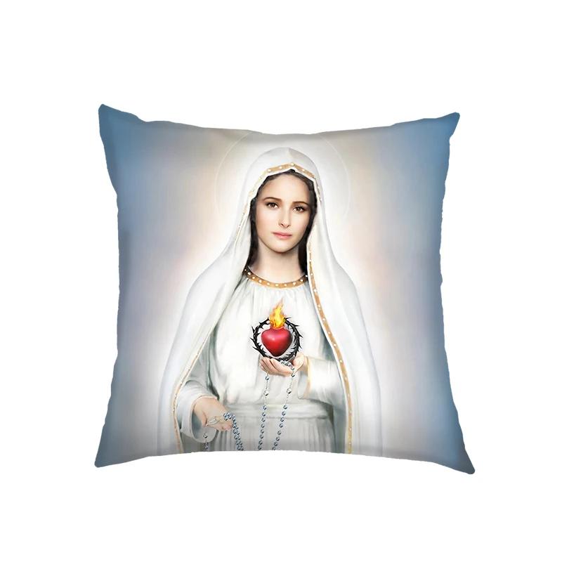 Gnadenmutter von Guadalupe Jungfrau Maria Kissenbezüge Heilige Maria Ölgemälde Kissenbezüge Schlafzimmer Büro Kissenbezug Dekokissenbezug