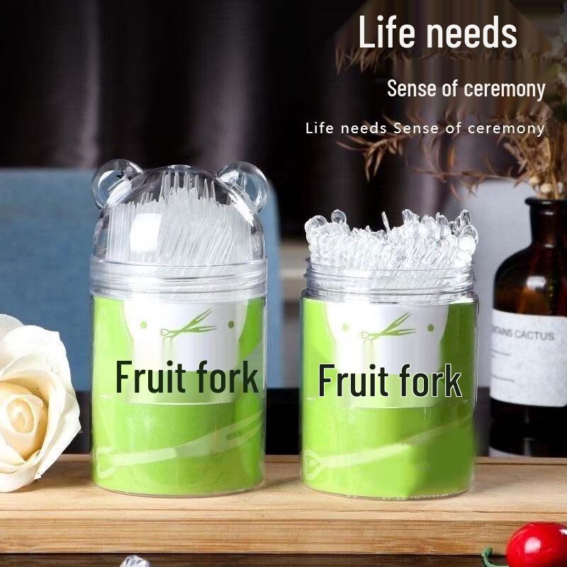 ZISIZ Disposable Portable Fruit Forks