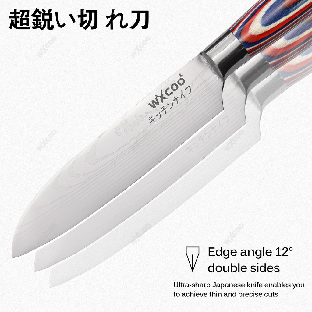 Kitchen Slicing Fruit Knife Cleaver Boning Knife Slicing Meat Cutting Knife Stainless Steel Kitchen Utility Knives with Gift Box