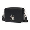 New MLB Monogram Collection Cotton Polyester Combo Bag Crossbody Bag Shoulder Bag Regular Women's Black 3ACRS032N-50BKS