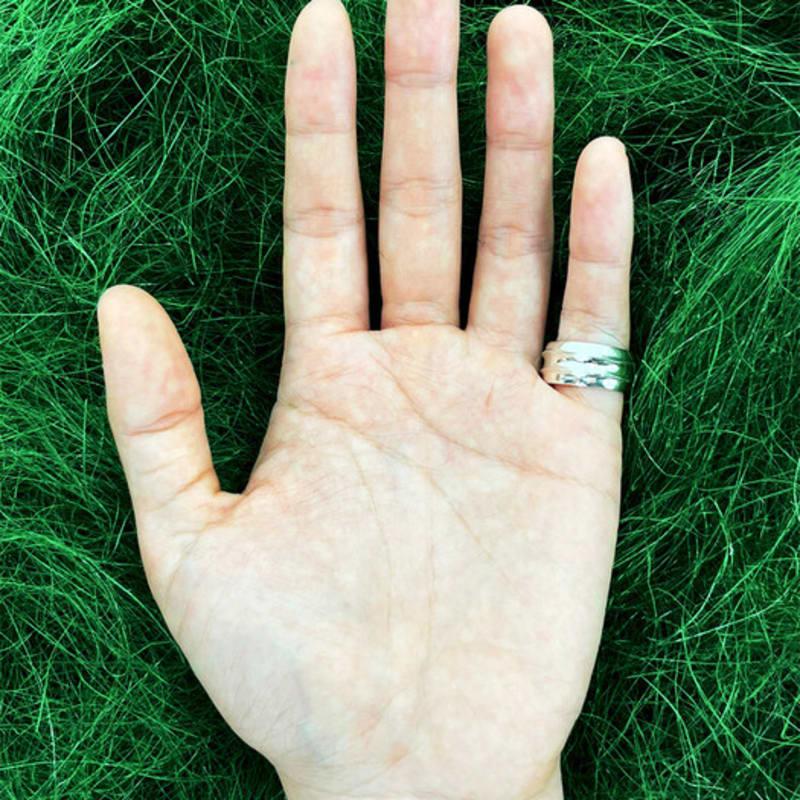 Water. Wet Crown Ring