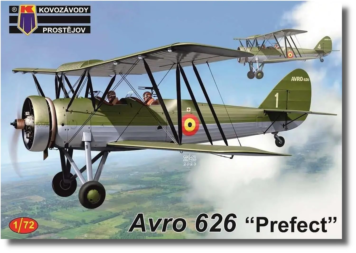 

KP Model Belgian Avro 626 Prefect Plastic Model KPM0413 1/72