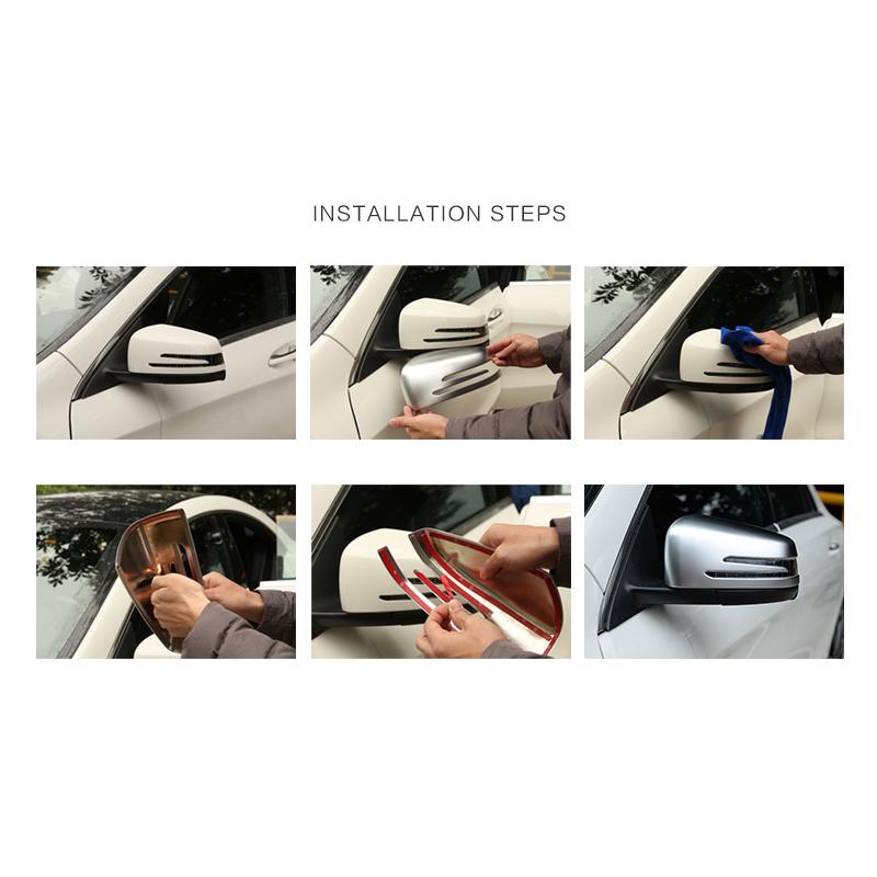 Carcasa ABS cromat pentru oglinda retrovizoare laterală pentru Mercedes Benz AB GLA CLA GLK Clasa CE W204 W212 X156 W218 W176 C117