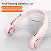 Neck Fan, Lightweight Bladeless Hanging Portable Fan, Hands Free Fan 3 Speed Adjustable Design, Long Battery Life Personal