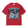 Tralalero Tralala Funny Shark Meme T-shirt fashion Cozy Shark With Shoes Gifts T Shirts Men's Women summer O-Neck Cotton T Shirt