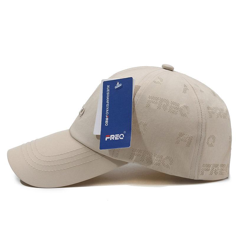 New embroidered letter baseball cap men and women outdoor leisure sunscreen sunshade fashion versatile travel