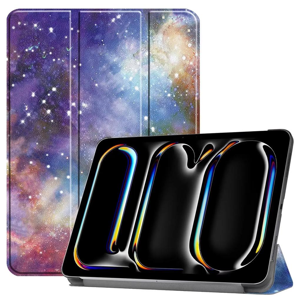 Hülle für Apple iPad Pro 11 2024 PU Flip Stand Cover für Apple iPad Pro 11 Zoll (M4) Tablet-Hülle Funda