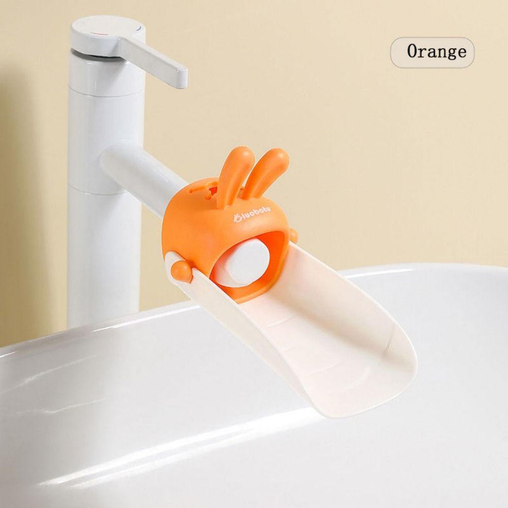 Rabbit Sink Faucet Extender Cute Baby Hand-washing Faucet Faucet Extender  Hands Washing Toy