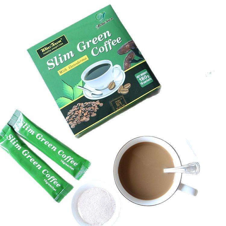 Slim Coffee Weight Loss Coffee, Green Coffee Bean Extract, Metabolism Booster, Appetite Suppressant, 30-Day Supply, Wansongtang