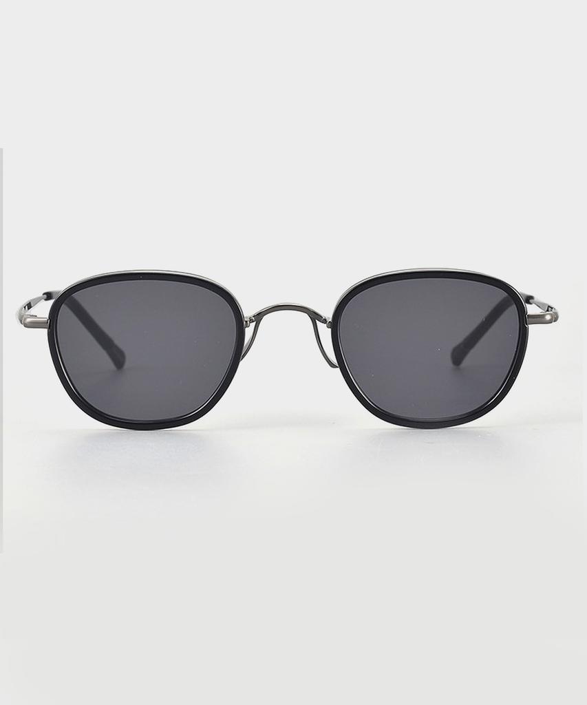 Lingkeonpeuleim Kj50Fx Pure Titanium Sunglasses Black