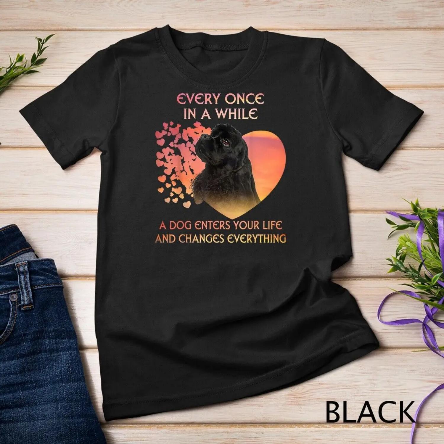 Every Once In A While American Cocker Spaniel T Shirt S