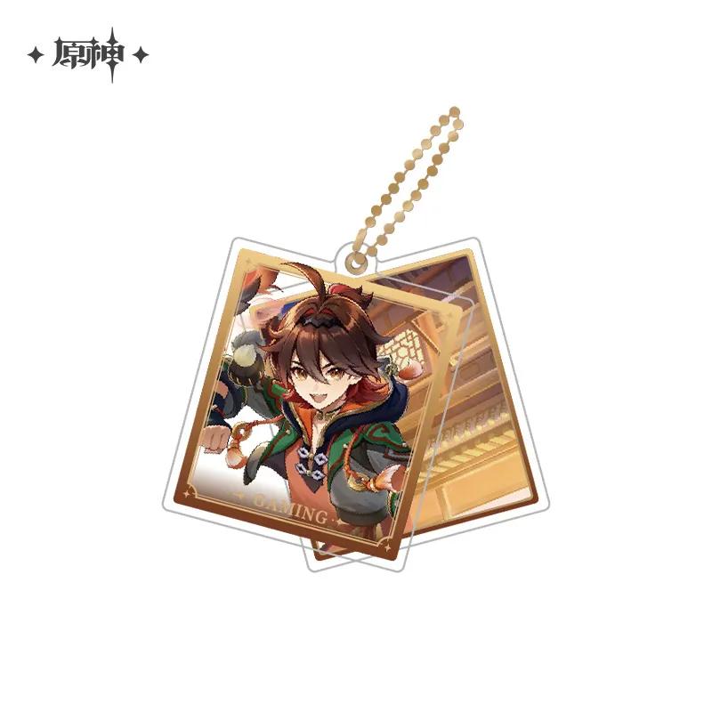 Sunsyea Genshin Impact Official Merch miHoYo Original Theme Series Keychain Vol.3 Alhaitham Kaveh Furina Wanderer Navia