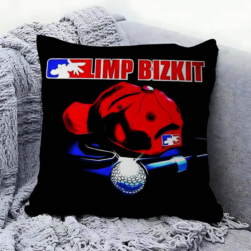 

Band Limp Bizkit Decorative Room Aesthetics Pillow Case Home Decor Bedroom Sofa Bed Couch Pillow Cover 45x45 16x16Inch