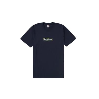 T-shirt Supreme Box Logo FW23 Navy