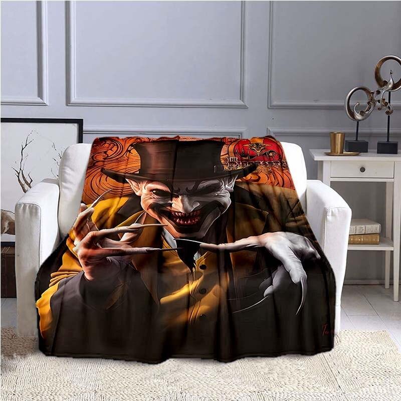 Satın alın Horror movie printed blankets children's warm blankets outdoor car travel rest