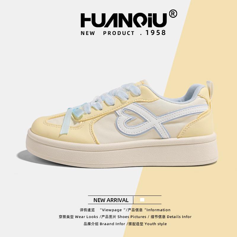 

Global women s shoes XHQ-G609 summer new board shoes versatile casual student white shoes breathable lightweight trendy shoes women 40