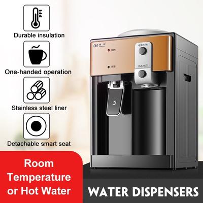 portable desktop electric ice water dispenser