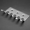 Metal Guitar Bridge Shims Electric Guitar Bridge Mat Double System Guitar Bridge Base Plate Electric Guitar Accessories
