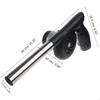 Wireless Electric Air Blower With Rechargeable Battery Speed Adjustable BBQ Fan Bellow Air Blower Outdoor Tool