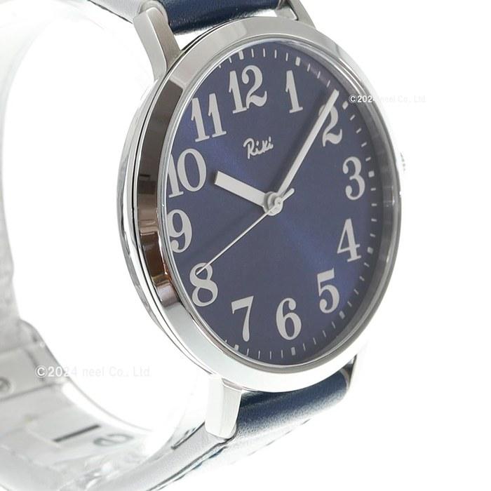 Riki Watch Riki Traditional Colors Series Kasaneiro Model AKPK436 Women's Navy Silver