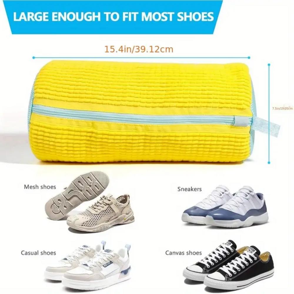 Washing Machine Shoe Bags - 2-piece Set of Washing Machine Shoe Bags - Shoe Washing Bags Suitable for Washing Machines and Dryer