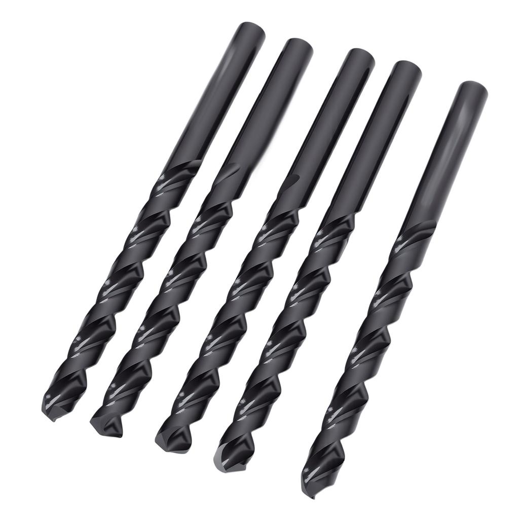 5pcs M35 Cobalt Twist Drill Bits 7mm for Hardened Steel Stainless Steel Cast Iron Wood