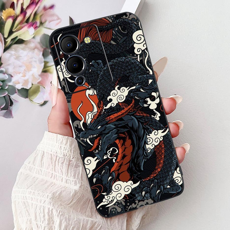 For Infinix Note 12 G96 Case X670 Stylish Painted Cover Soft TPU Phone Case For Infinix Note 12 Pro 5G X671B Note12 Turbo Fundas