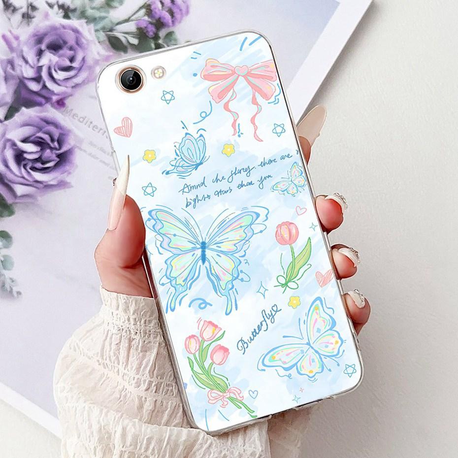 New Design Phone Case For Vivo Y71 Y71i Y71A Clear TPU Back Cover For Vivo 1724 1801 1801i Y71 Y 71i 4G Soft Silicone Cases