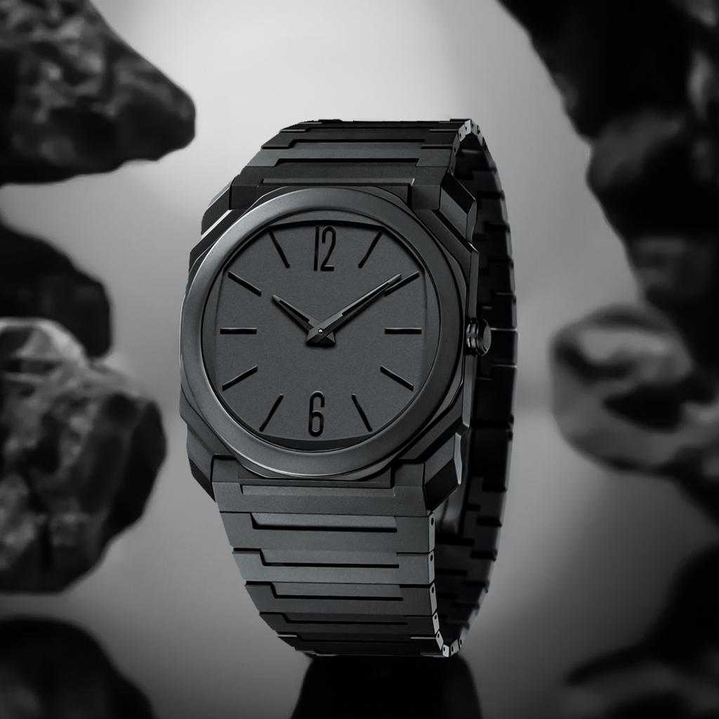 New luxury gift box watch waterproof high-quality men's business watch ultra-thin plastic large dial quartz watch