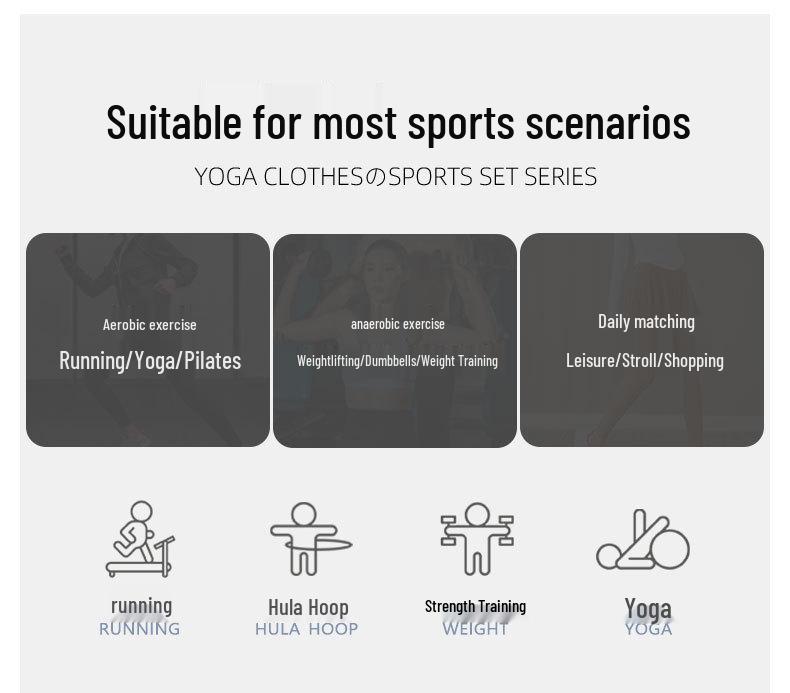Women's Summer 2024 High-End Sportswear Set: Climbing, Running, Badminton, Yoga Skirt & Pants