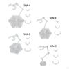 Acrylic Assembly Action Figure Stand Base for 1/144 Doll Models Toy Professional Easily Install