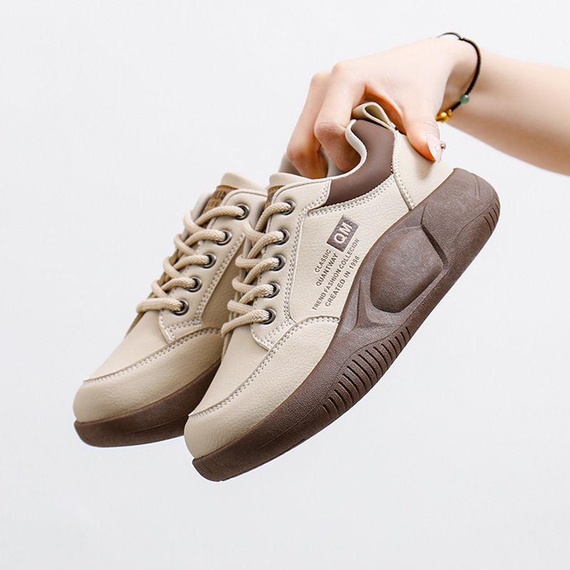 Shoes Spring and Autumn New Student ins Shoes Platform Sneakers Casual Board Shoes Daddy Shoes