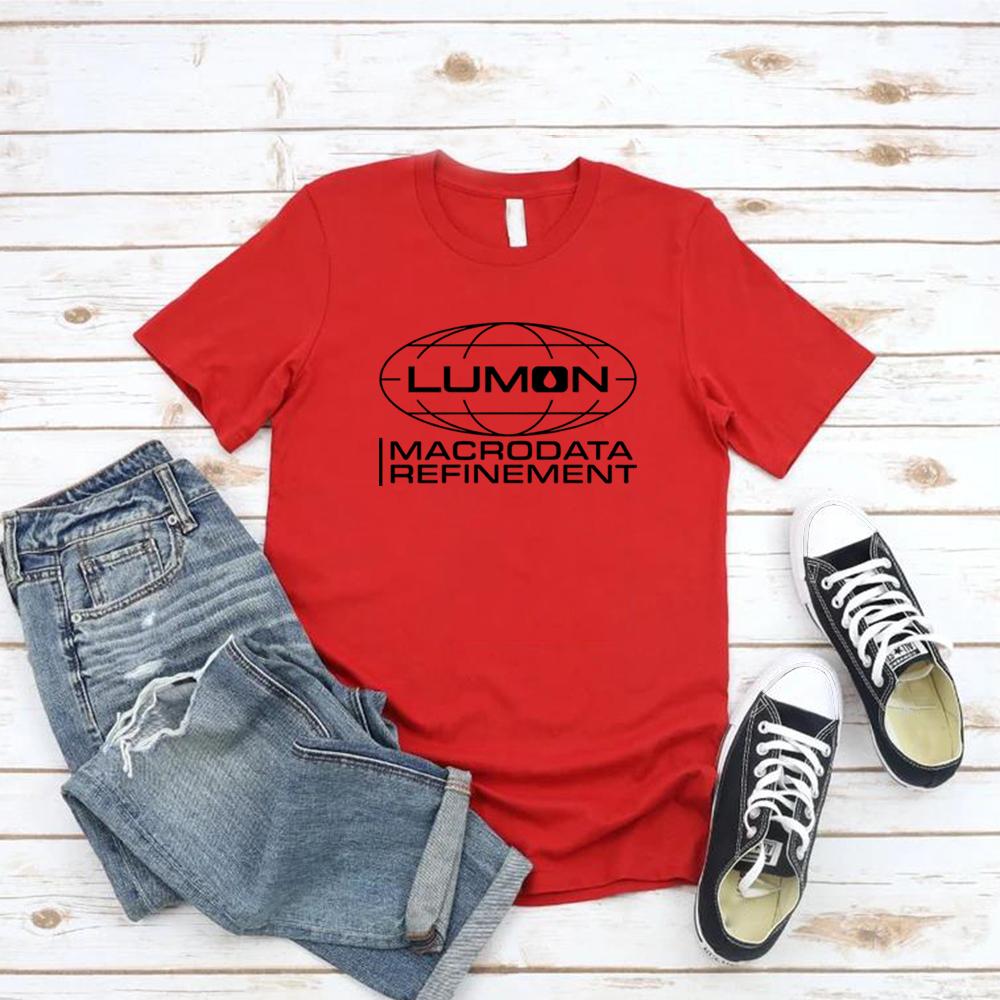 Lumon Macrodata Refinement Severance Tee Severance TV Show Inspired Tshirt Men's Women's Short Sleeve T-shirts Vintage T Shirt