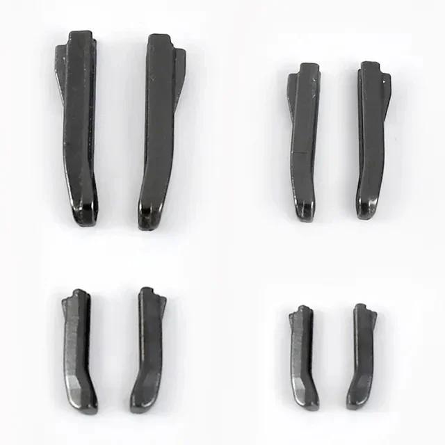 Meetee 20Sets 3# 5# 8# 10# Metal U Shape Zippers Stopper Zipper End Lock for Sewing Bag Clother Zips Repair Kit DIY Accessories