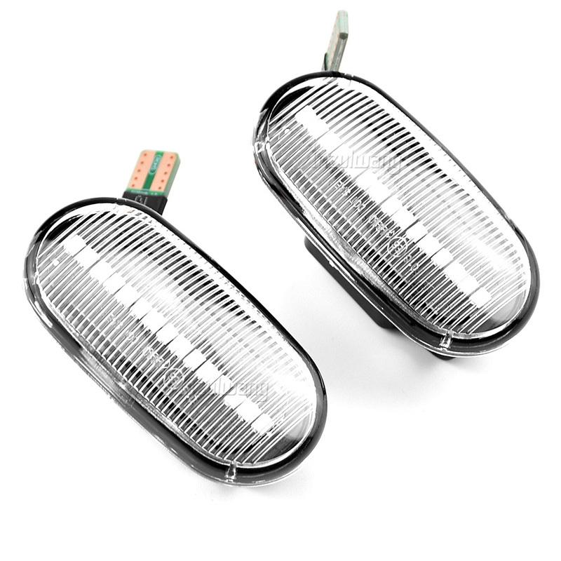 For HONDA Prelude CRX S2000 Integra Fit Del Sol Acura Civic LED Dynamic Side Marker Turn Signal Light Indicator