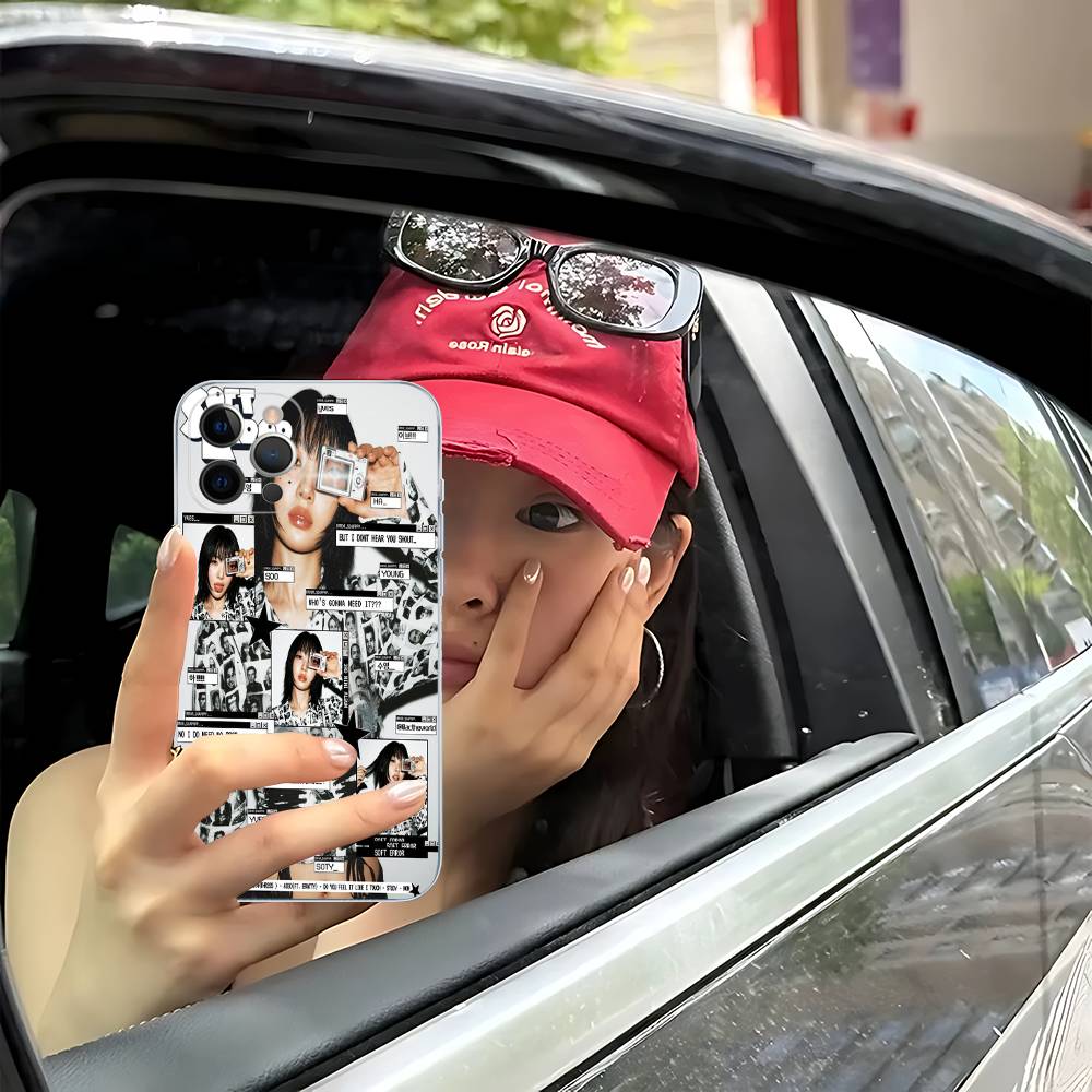 Popular K-pop Group L-Loona Y-Yves For IPhone 11 12 13 14 15 16 17 Pro Max Plus Air Transparent Clear Shockproof Case