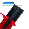 1pc 1mX5cm T-shaped Self-adhesive Threshold Transition Strip, Floor Edge Strip, Self-adhesive Seam Strip Threshold Strip