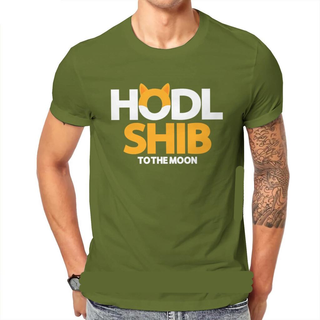 Hodl Tshirt Shib Shiba Inu Crypto Cryptocurrency Coin Hip Hop T Shirt Stuff Ofertas Men Tops Tees Fashionable T Shirts