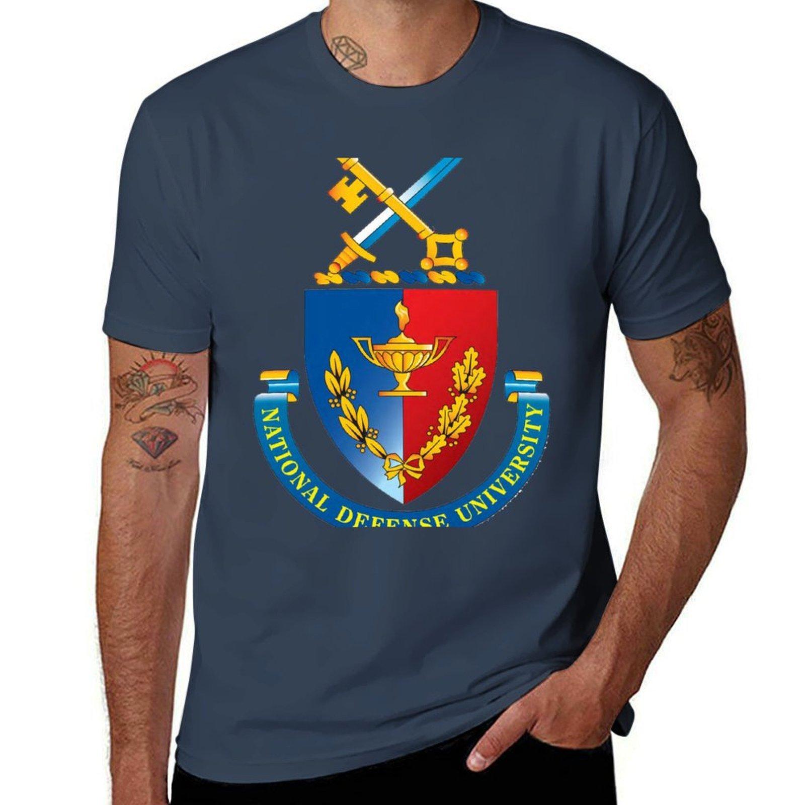 National Defense University (Ndu) Logo Tshirt Lightweight Print Tshirt S