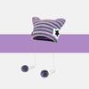 Striped Knitted Hat Korean Style Cute Warm Pullover Wool Hat